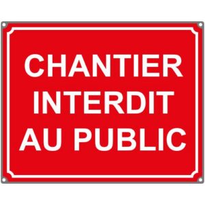 Panneau-chantier-interdit-dibond-1 Panneau chantier interdit au public sur dibond