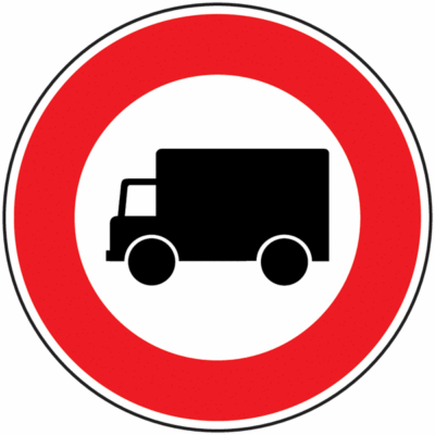 Panneau routier