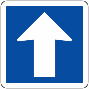 Panneau routier sens unique Panneau routier sens unique