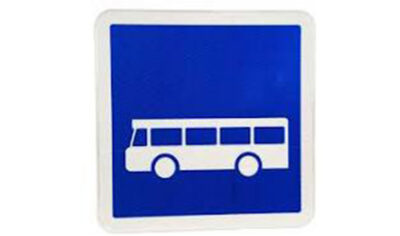 Panneau-arret-bus Panneau arrêt de Bus