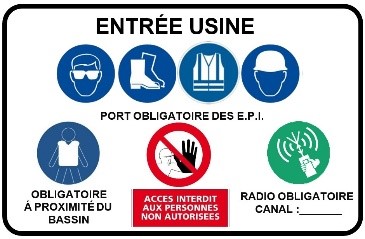 Panneau-entree-usine Entrée Usine