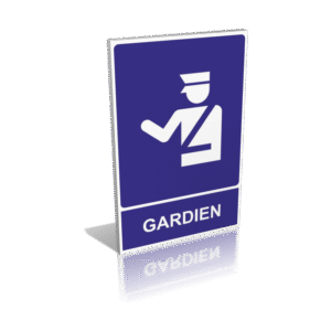 gardien-p Panneau de signalisation gardien