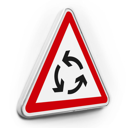 panneau carrefour sens giratoire Sénégal