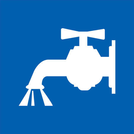 Panneau prise d'eau potable Sénégal