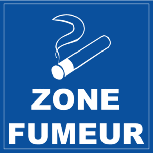 panneau zone fumeur Sénégal