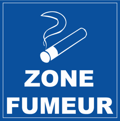 zone_fumeur panneau zone fumeur Sénégal