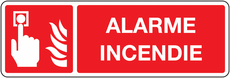 Pictogramme alarme incendie