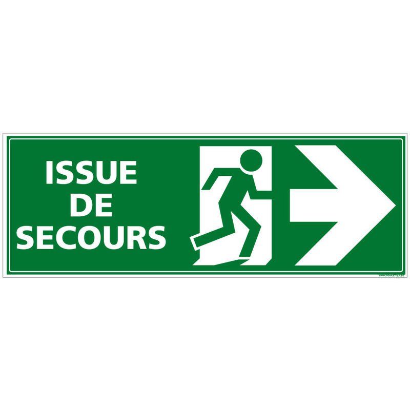 Pictogramme Issue de Secours
