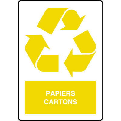 Panneau Tri Papiers Carton