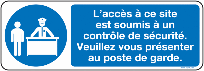 Pictogramme Poste de Garde
