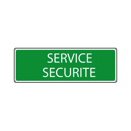 Panneau Service Sécurité