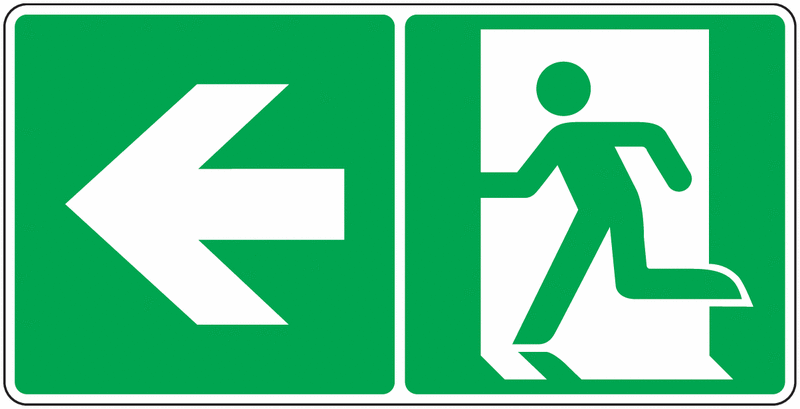 Pictogramme Flèche Gauche