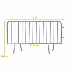 Barrière Vauban de Séparation Piétonne